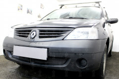 Защита радиатора &quot;Standart&quot; Renault Logan (2004-2009) чёрная