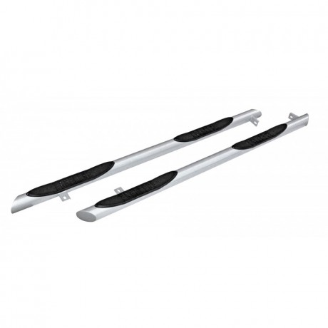 Защита порогов «Труба с проступью» (d76) для Renault Duster (2011-н.в.)(Окрашенное) купить недорого с доставкой в Новосибирск