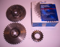 Комплект звездочек ГРМ (2+1) для B@3 2121, 21213, 21214, 2131 &quot;L@DA 4х4&quot; (21213100602086)