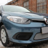 Защита радиатора "Standart" Renault Fluence (2012-2017) хром купить недорого с доставкой в Новосибирск