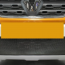 Защита радиатора "Standart" Renault Duster (2020-н.в.) верх, чёрная купить недорого с доставкой в Новосибирск