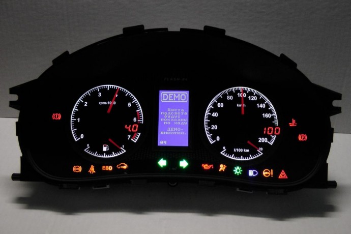 комбинация приборов "flash-x4" для b@3 1117-1119 "l@da K@LIN@", 2170-2172 "l@da prior@" купить недорого с доставкой в Новосибирск