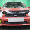Защита радиатора "Standart" Subaru Impreza II (2000-2002) чёрная купить недорого с доставкой в Новосибирск