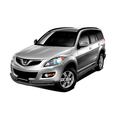 Защита порогов с алюм. площадкой d51мм ШАГРЕНЬ (ППК) GREAT WALL Hover H5 2011-/ HAVAL H5 2020- купить недорого с доставкой в Новосибирск