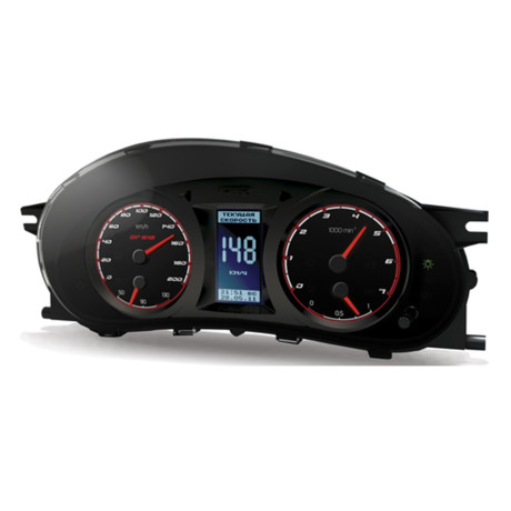 комбинация приборов gf 818 black для b@3 2110-2112 (c новой панелью), 1117, 1118, 1119 l@da K@LIN@ купить недорого с доставкой в Новосибирск