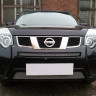Защита радиатора "Standart" Nissan X-Trail (2011-2015) средняя, хром купить недорого с доставкой в Новосибирск
