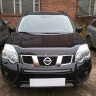 Защита радиатора "Standart" Nissan X-Trail (2011-2015) средняя, хром купить недорого с доставкой в Новосибирск