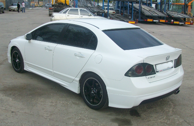 Козырек на заднее стекло для Honda Civic 4D (2006-2012) купить недорого с доставкой в Новосибирск