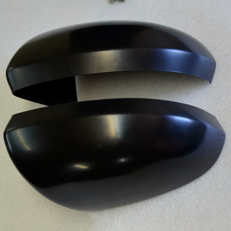 Накладки на зеркала с козырьком "КАРТ" для Renault Duster 2 (с 2021 г.в.) под покраску, гладкие, без комплектации купить недорого с доставкой в Новосибирск