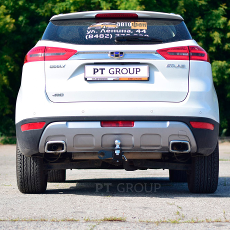 ТСУ /съемный квадрат/ GEELY Atlas (2018-2021 г.в.) купить недорого с доставкой в Новосибирск