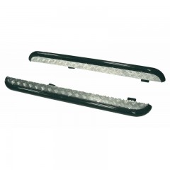 защита порогов с алюминиевым листом на У@З 469