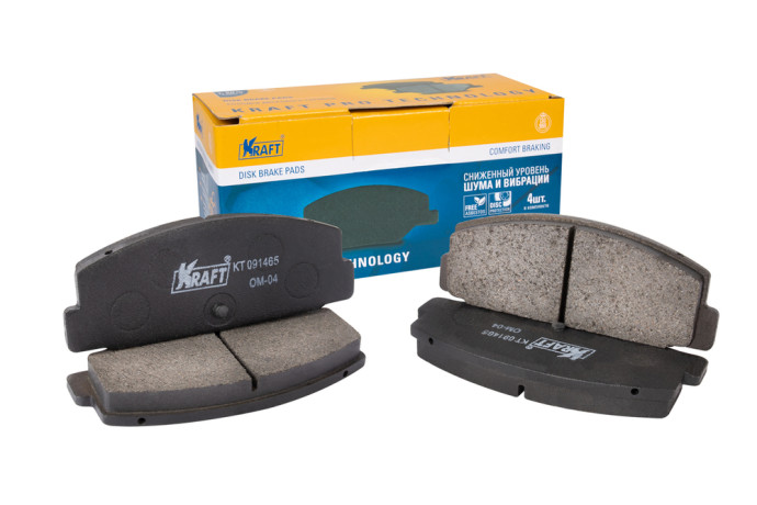 Колодки дисковые задние Mazda 6 (2002-2012), 323 (1998-2004), 626 (1997-2002), OBERKRAFT купить недорого с доставкой в Новосибирск