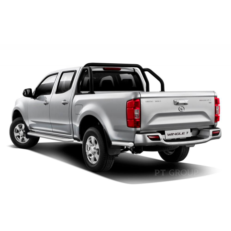 Защита заднего бампера угловая d63мм (НПС) Great Wall Wingle 7 (2020-н.в.) купить недорого с доставкой в Новосибирск