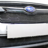 Защита радиатора "Standart" Subaru XV (2017-2021) верх, чёрная купить недорого с доставкой в Новосибирск