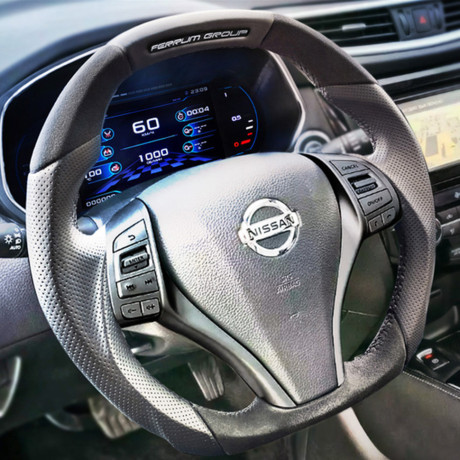 Анатомическое рулевое колесо Ferrum для Nissan Qashqai, Nissan X-trail купить недорого с доставкой в Новосибирск