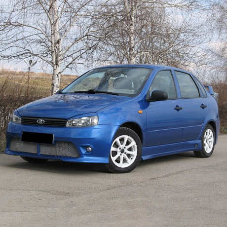 накладки на пороги "dm кубок" для b@3 1118 "l@da K@LIN@" купить недорого с доставкой в Новосибирск