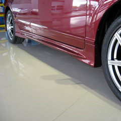 Накладки на пороги "Mugen Style" для Honda Civic 4D (2006-2012)