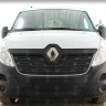Защита радиатора "Standart" Renault Master (2014-2020) низ, чёрная купить недорого с доставкой в Новосибирск