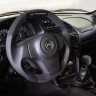 Анатомическое рулевое колесо FG ТRAVELER со вставками из алькантары для Chevrolet Niv@, L@DA Niv@ Travel купить недорого с доставкой в Новосибирск