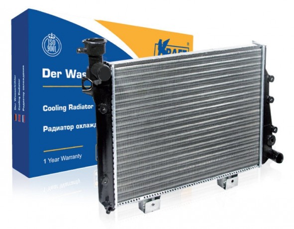Радиатор охлаждения B@3 21043, 21073 (инж.), KRAFT купить недорого с доставкой в Новосибирск