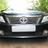 Защита радиатора "Standart" Toyota Camry (2011-2014) чёрная купить недорого с доставкой в Новосибирск