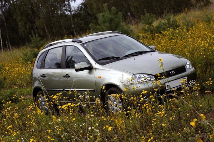 Рейлинги для B@3 1119 "L@DA Кalina" (2006-2013) Чёрный купить недорого с доставкой в Новосибирск