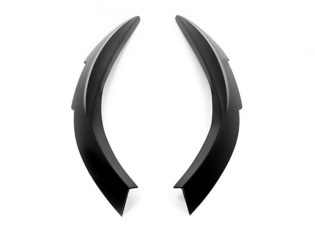 Накладки на фары (реснички) фигурные var №1 для Chevrolet Cruze (2008-2014) купить недорого с доставкой в Новосибирск