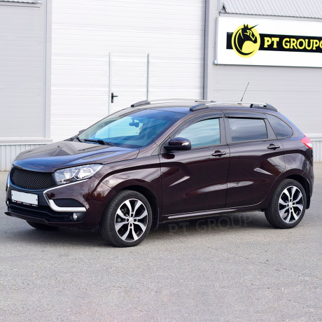 Рейлинги (Серебристый Муар) L@DA ХRay (2016-н.в.) купить недорого с доставкой в Новосибирск