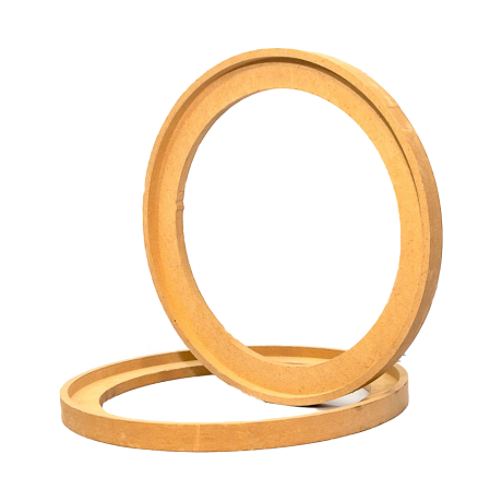 Кольца утопленные, фрезерованные (мдф, под динамик 20см) купить недорого с доставкой в Новосибирск