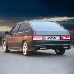 Бампер задний "Лекс" B@3 2108, 2109, 2113, 2114