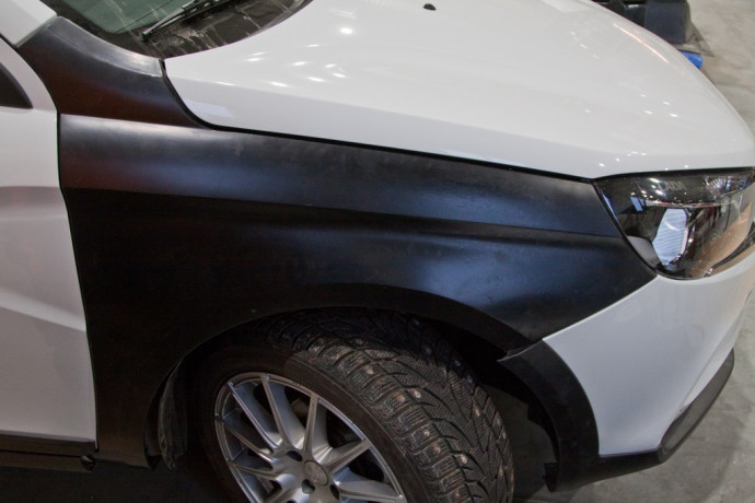 Крылья пластиковые для L@DA Vesт@ Cross c 2015 г.в. Комплект купить недорого с доставкой в Новосибирск