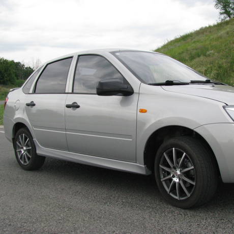 Накладки на пороги "Форсаж" для L@DA Gr@nt@, K@lin@ ll, FL купить недорого с доставкой в Новосибирск