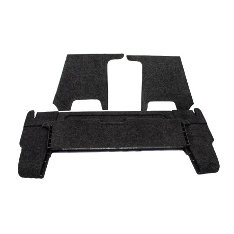 Полка B@3 2131 L@DA 4x4 (до 2016)(с боковинами, с опорами, отв. под динамики 6х9 дюймов) купить недорого с доставкой в Новосибирск