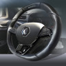 Анатомическое рулевое колесо со вставками из алькантары для Renault Arkana, Renault Duster 2, Renault Kaptur (рестайл 2020) купить недорого с доставкой в Новосибирск