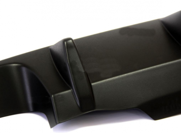 Диффузор заднего бампера с килями для Honda Accord VIII (2008-2013) купить недорого с доставкой в Новосибирск