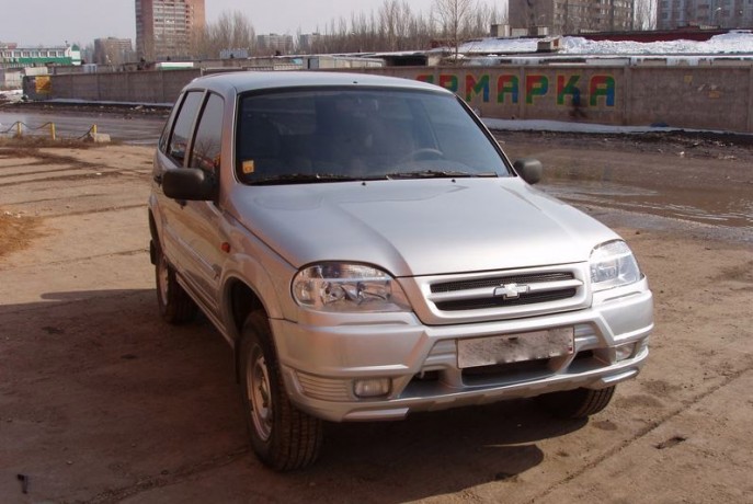 Бампер передний "Trial RD" для B@3 2123 Chevrolet Niv@ купить недорого с доставкой в Новосибирск