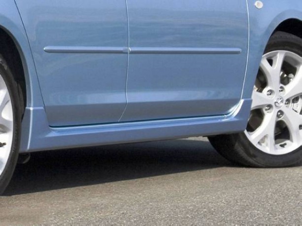 Накладки на пороги для Mazda 3 (2004-2009) купить недорого с доставкой в Новосибирск