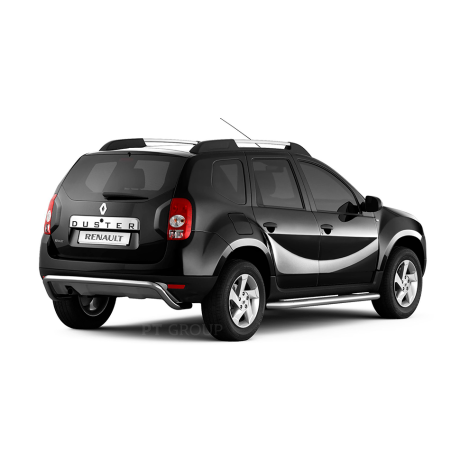 Защита порогов с алюм. площадкой d51мм (НПС) RENAULT Duster 2012-2020/ NISSAN Terrano 2014- купить недорого с доставкой в Новосибирск