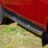 Защита порогов с накладками d76мм (НПС) L@DA "4х4 2121" 1995-/ "4x4 URBAN" 2015- купить недорого с доставкой в Новосибирск