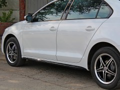 Накладки на пороги &quot;GLI&quot; для Volkswagen Jetta VI (2010-н.в.)