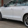 Накладки на пороги "GLI" для Volkswagen Jetta VI (2010-н.в.) купить недорого с доставкой в Новосибирск