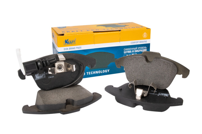 Колодки дисковые передние Audi Q3 (2011-2018) / Volkswagen Tiguan (2010-2015), OBERKRAFT купить недорого с доставкой в Новосибирск