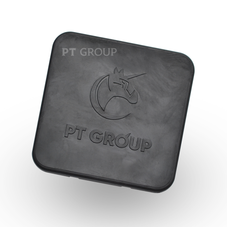 Заглушка (резиновая) приемного отверстия 50х50 ТСУ (съемный квадрат) от PT GROUP купить недорого с доставкой в Новосибирск