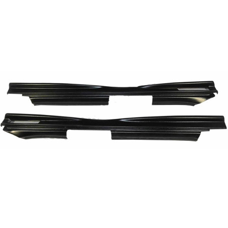 Накладки на пороги (с сеткой) B@3 2110 купить недорого с доставкой в Новосибирск