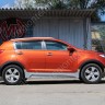 Накладки на пороги "JSW Style" для KIA Sportage (3rd) (2010-2016) купить недорого с доставкой в Новосибирск
