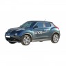 Защита порогов «Труба» (d63,5) для Nissan Juke (2011-2014)(Окрашенное) купить недорого с доставкой в Новосибирск