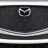 Защита радиатора "Standart" Mazda 3 рестайлинг (2016-2019) верх, чёрная купить недорого с доставкой в Новосибирск
